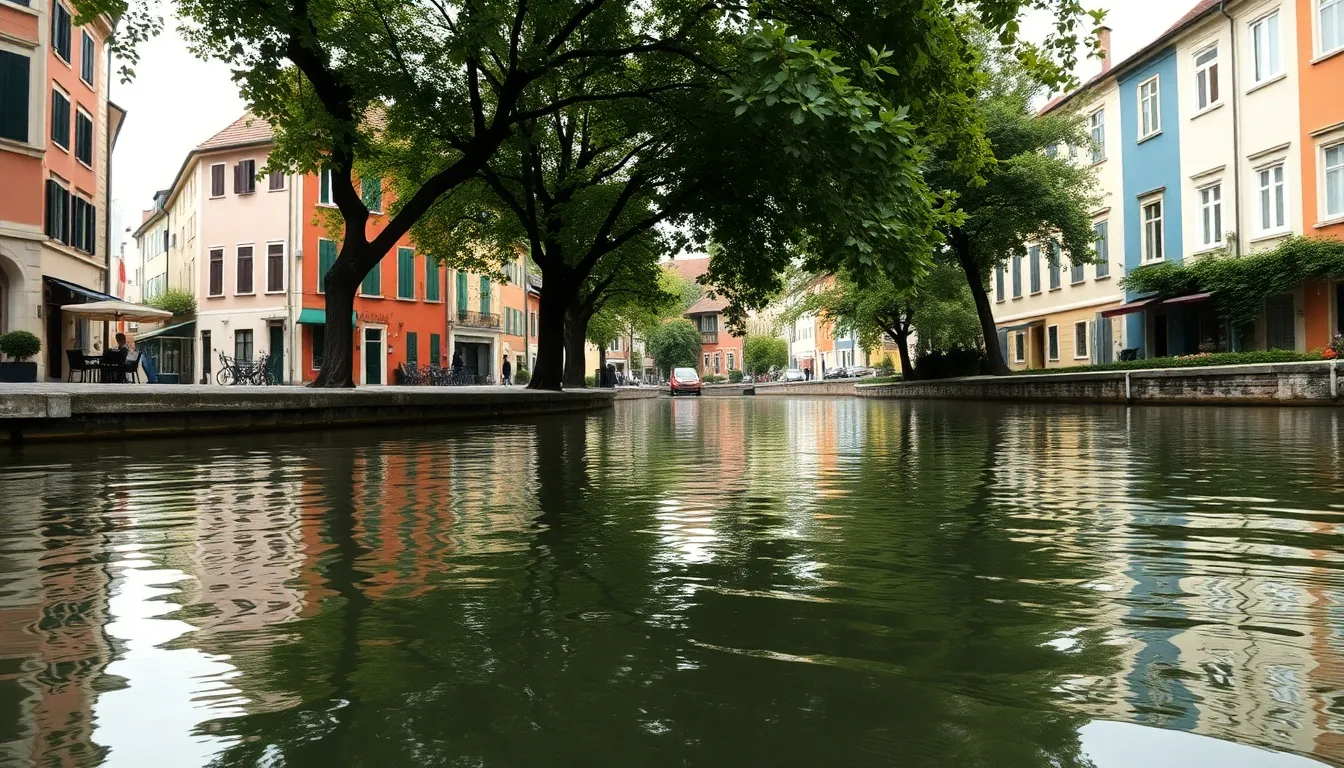 유럽 소도시 풍경