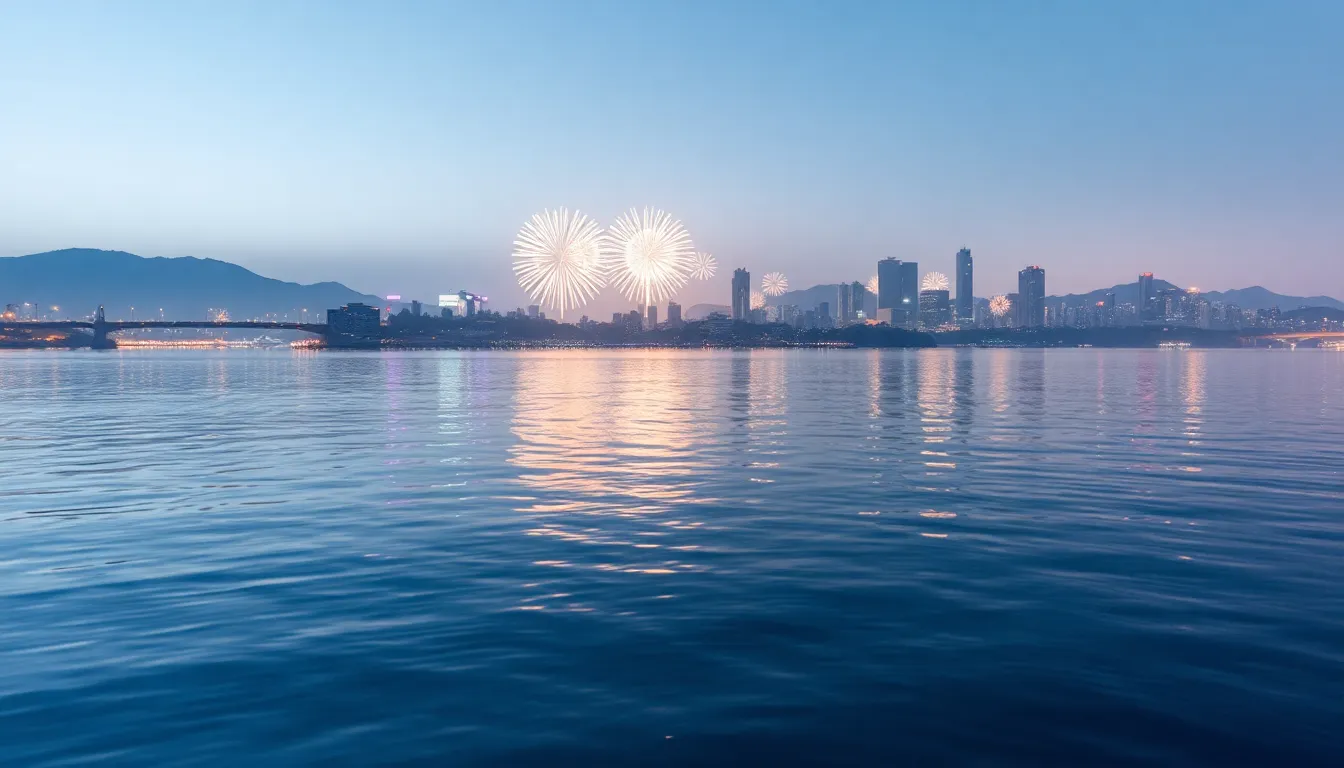 2025 서울 불꽃축제 야경
