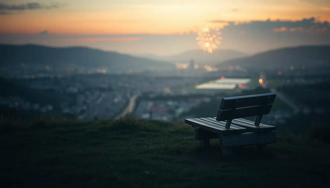 불꽃 축제 야경