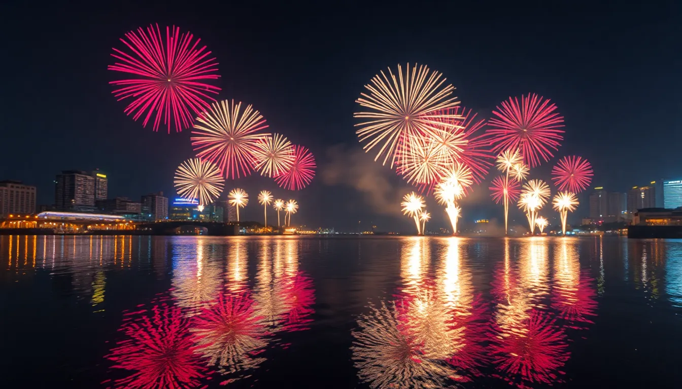 2025 서울 불꽃축제 야경