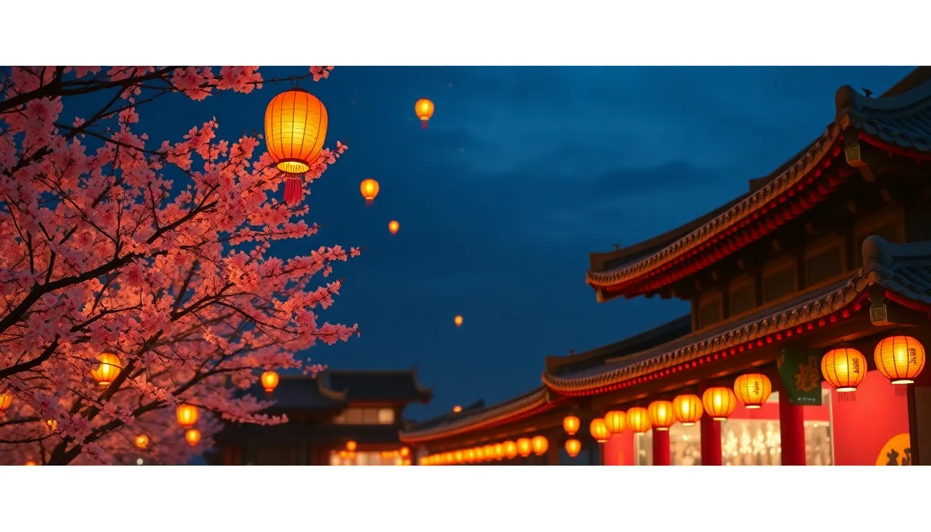 한반도의 평화로운 자연 풍경