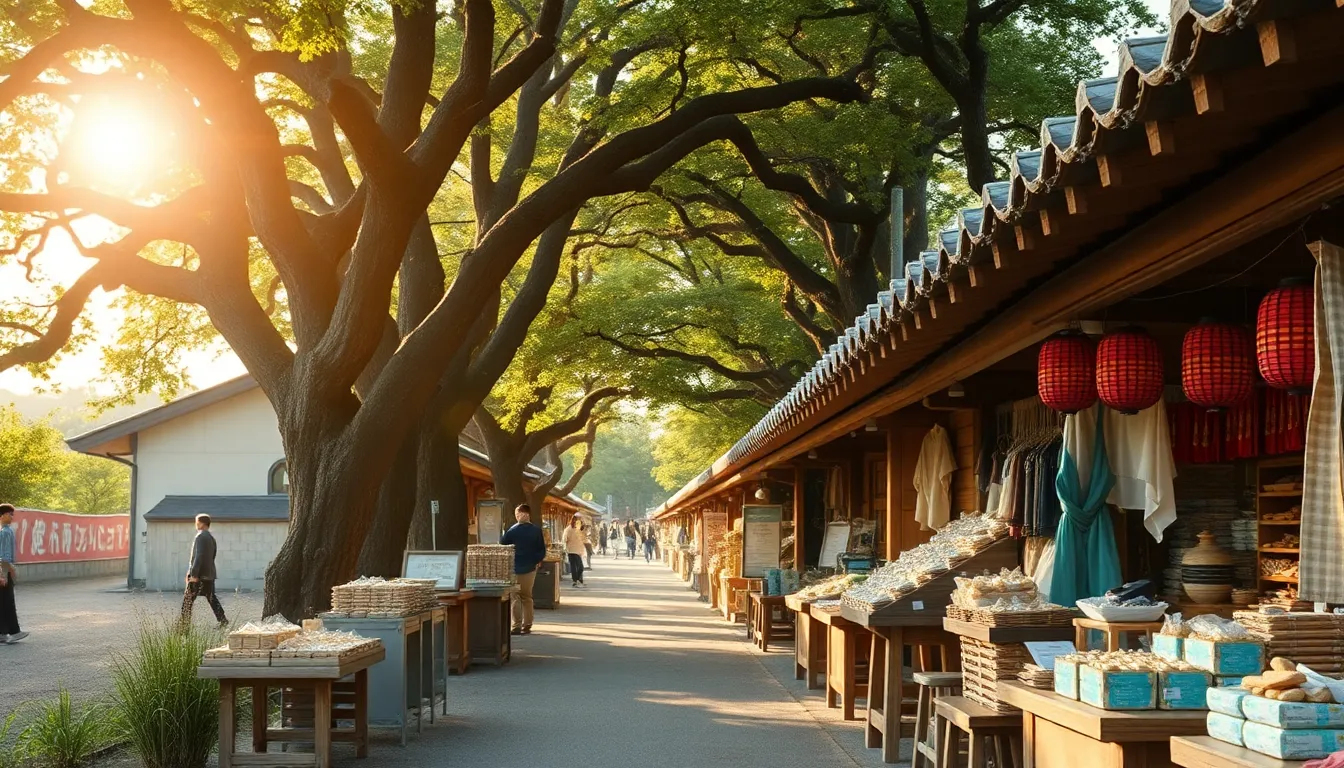 활기찬 축제 현장