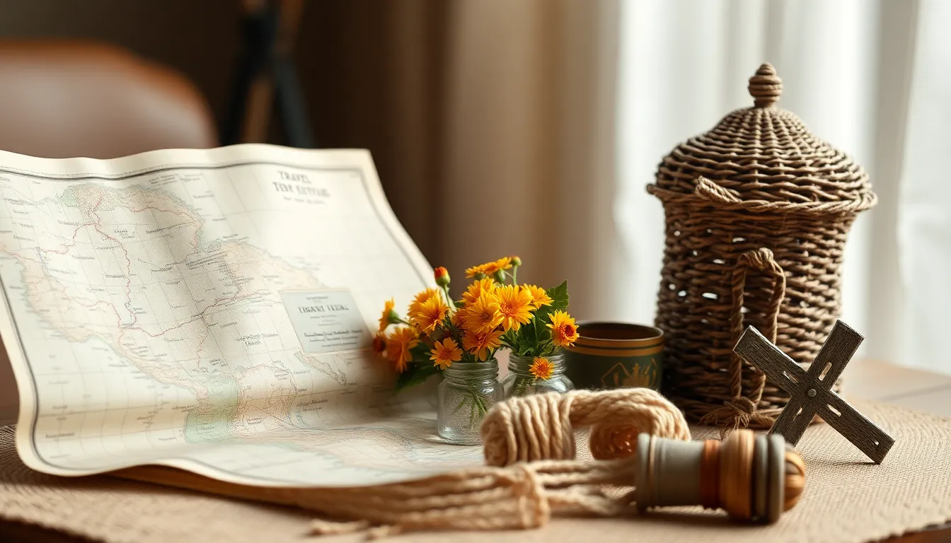 여행지의 아름다운 풍경